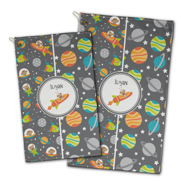 Space Explorer Golf Towel - PARENT (small and large)