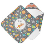 Space Explorer Hooded Baby Towel (Personalized)
