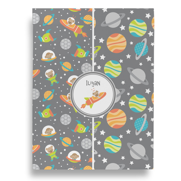 Space Explorer House Flags - Double Sided - FRONT