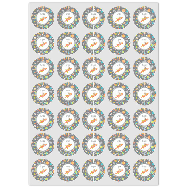 Space Explorer Icing Circle - XSmall - Set of 35