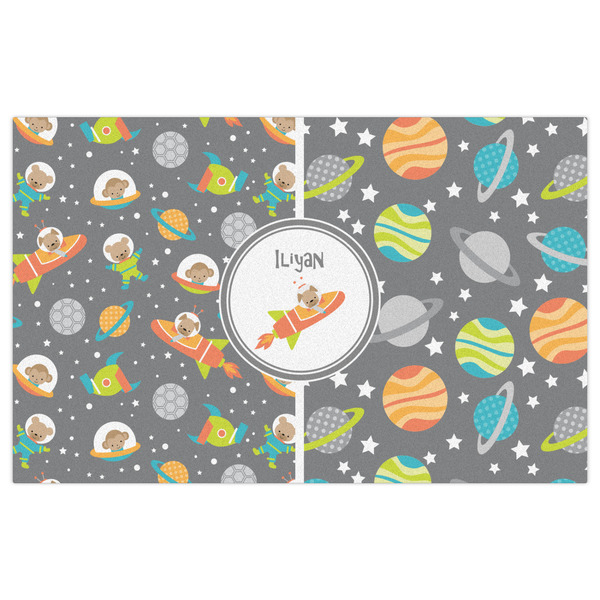 Space Explorer Indoor / Outdoor Rug - 5'x8' - Front Flat