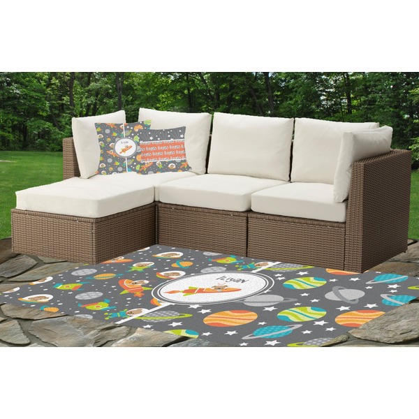 Space Explorer Indoor / Outdoor Rug & Cushions