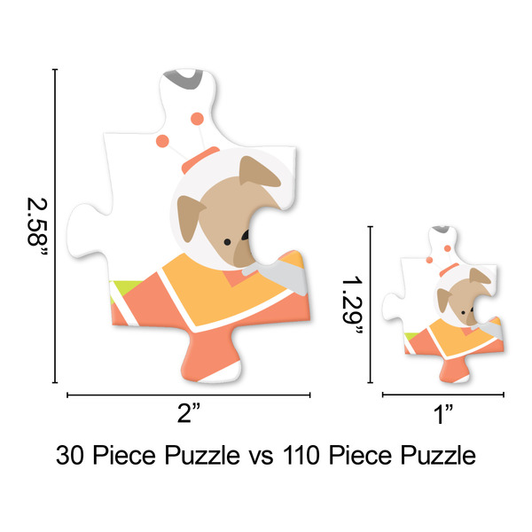 Space Explorer Jigsaw Puzzle - Piece Comparison
