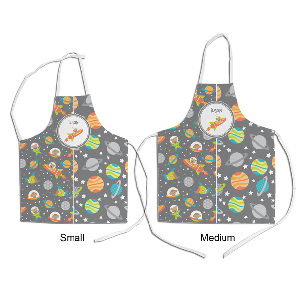 Space Explorer Kid's Aprons - Comparison