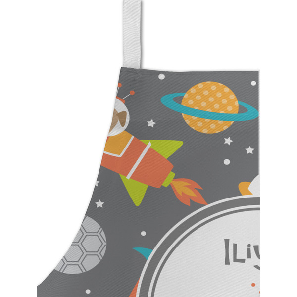 Space Explorer Kid's Aprons - Detail