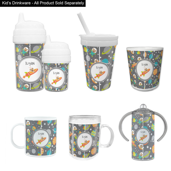 Space Explorer Kid's Drinkware - Customized & Personalized