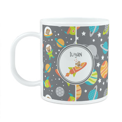 Space Explorer Plastic Kids Mug (Personalized)