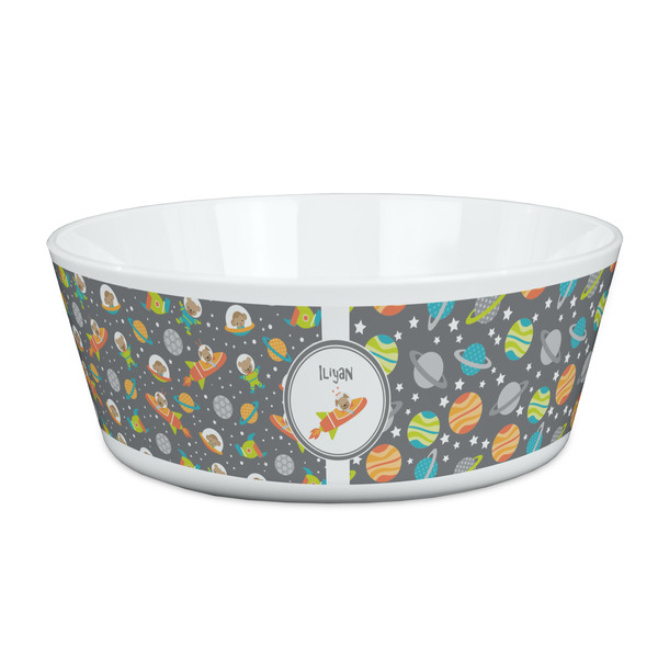 Custom Space Explorer Kid's Bowl (Personalized)