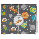 Space Explorer Kitchen Towel - Poly Cotton w/ Name or Text