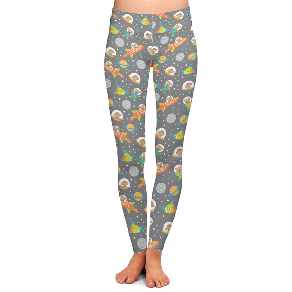 Custom Space Explorer Ladies Leggings - Small