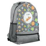 Space Explorer Backpack - Grey (Personalized)