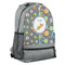 Space Explorer Large Backpack - Gray - Angled View