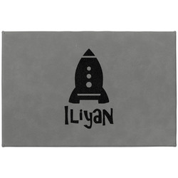 Space Explorer Large Gift Box w/ Engraved Leather Lid (Personalized)