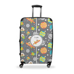 Space Explorer Suitcase - 28" Large - Checked w/ Name or Text