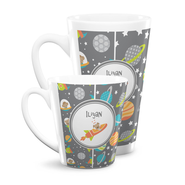Space Explorer Latte Mugs Main
