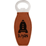 Space Explorer Leatherette Bottle Opener (Personalized)