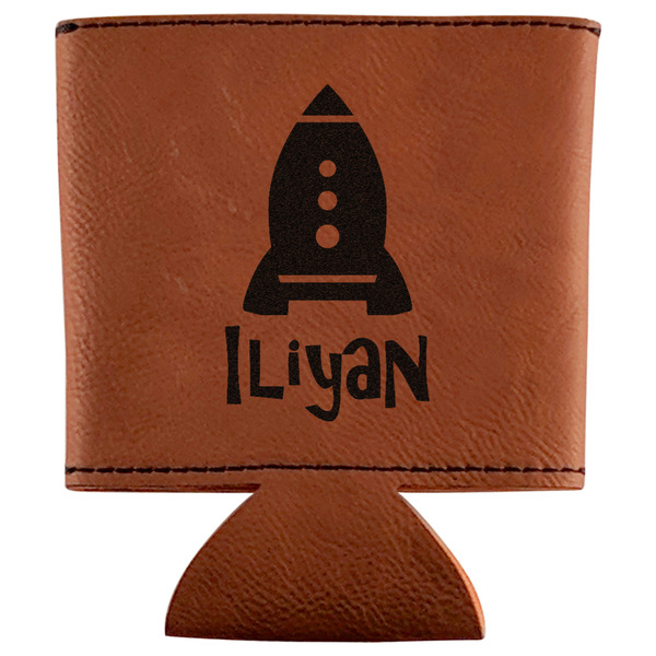 Custom Space Explorer Leatherette Can Sleeve (Personalized)