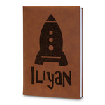 Space Explorer Leatherette Journal - Large - Double Sided (Personalized)