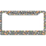 Space Explorer License Plate Frame - Style B (Personalized)