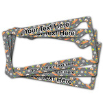 Space Explorer License Plate Frame (Personalized)