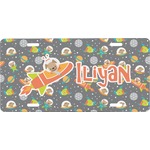 Space Explorer Front License Plate (Personalized)