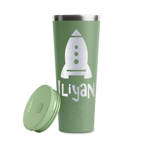 Space Explorer Light Green RTIC Everyday Tumbler - 28 oz. - Lid Off