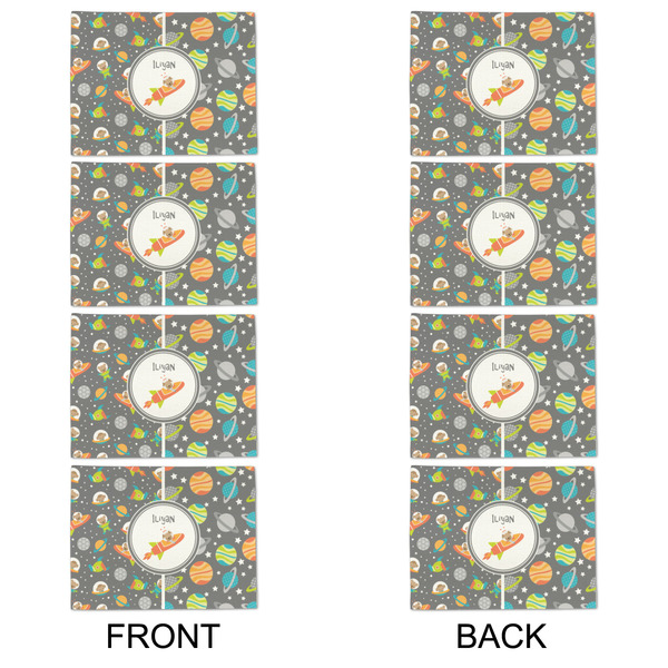 Space Explorer Linen Placemat - APPROVAL Set of 4 (double sided)