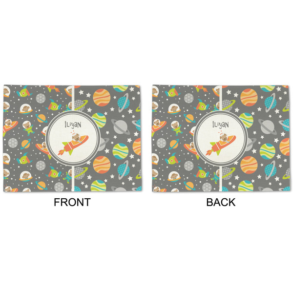 Space Explorer Linen Placemat - APPROVAL (double sided)