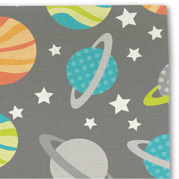Space Explorer Linen Placemat - DETAIL