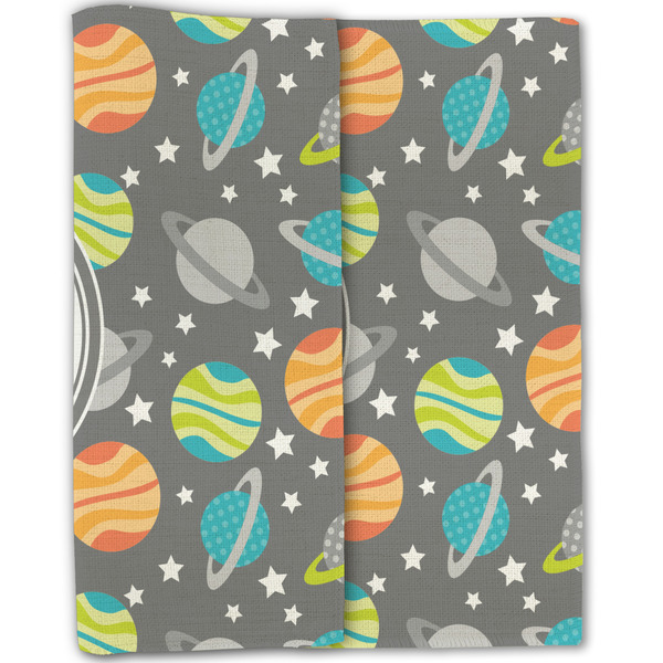 Space Explorer Linen Placemat - Folded Half (double sided)