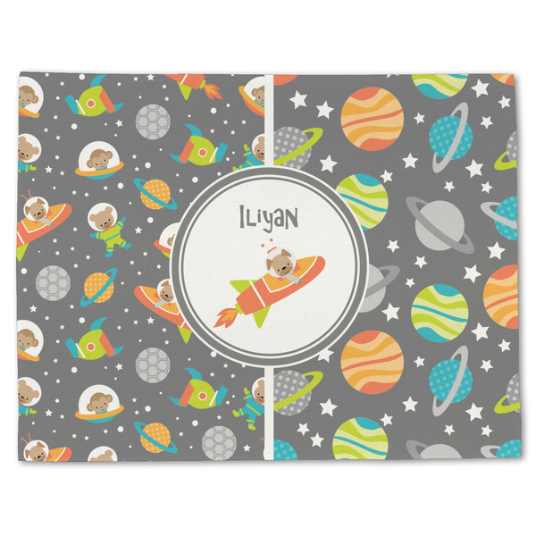 Space Explorer Linen Placemat - Front