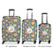 Space Explorer Luggage Bags all sizes - With Handle