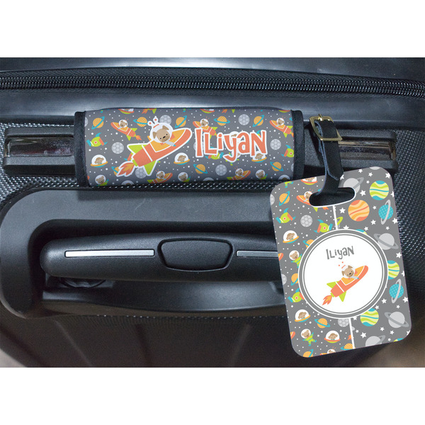 Space Explorer Luggage Wrap & Tag