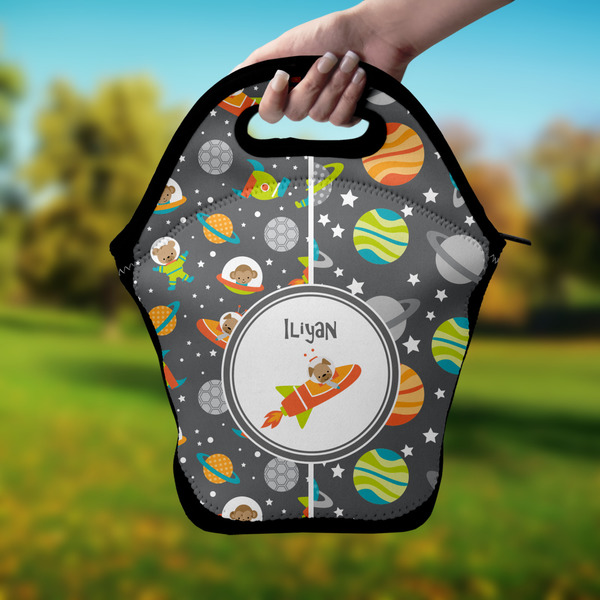 Space Explorer Lunch Bag - Hand