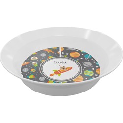 Space Explorer Melamine Bowl (Personalized)