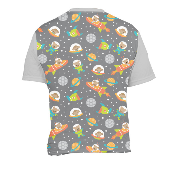 Space Explorer Men's Crew Neck T Shirt Medium - Back