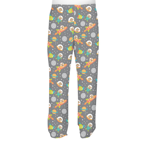 Space Explorer Men's Pjs Back - on model