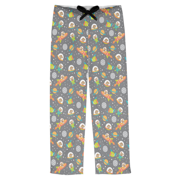 Custom Space Explorer Mens Pajama Pants - XS