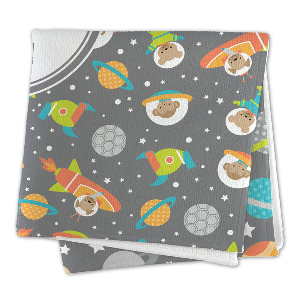 Space Explorer Microfiber Dish Rag - FOLDED (square)
