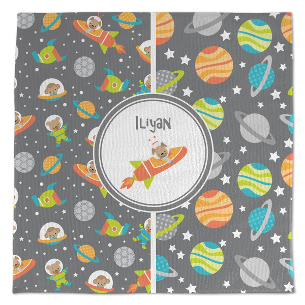 Custom Space Explorer Microfiber Dish Towel (Personalized)
