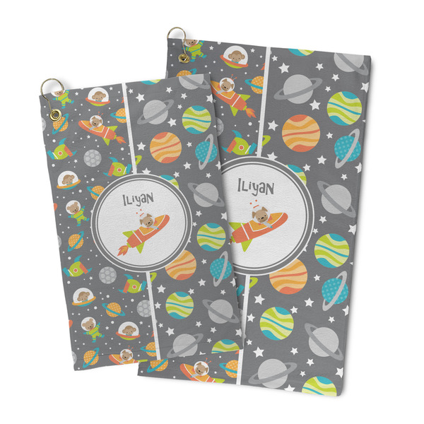 Space Explorer Microfiber Golf Towel - PARENT/MAIN