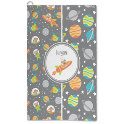 Space Explorer Microfiber Golf Towel - Large (Personalized)