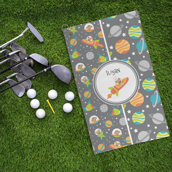 Space Explorer Microfiber Golf Towels - LIFESTYLE