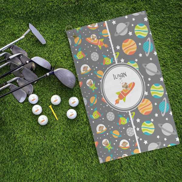 Space Explorer Microfiber Golf Towels - LIFESTYLE
