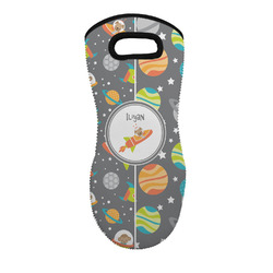 Space Explorer Neoprene Oven Mitt w/ Name or Text