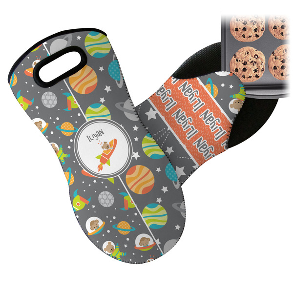 Space Explorer Neoprene Oven Mitt