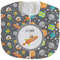 Space Explorer New Baby Bib - Closed and Folded
