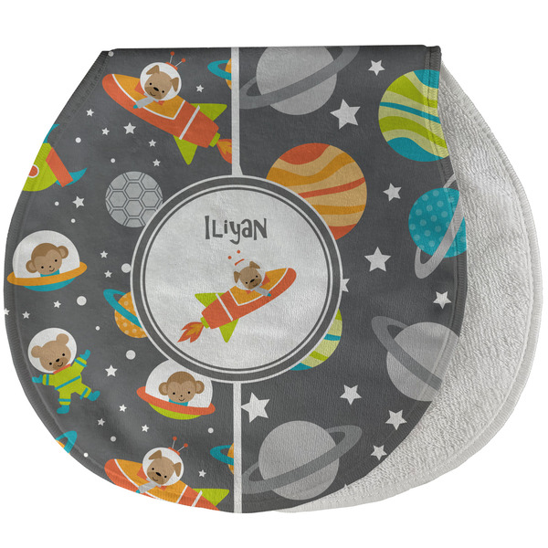 Space Explorer New Baby Burp Folded