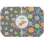 Space Explorer Dining Table Mat - Octagon (Single-Sided) w/ Name or Text