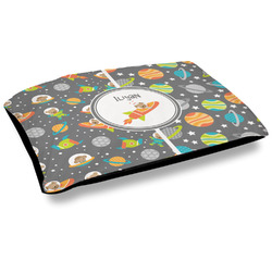 Space Explorer Dog Bed w/ Name or Text